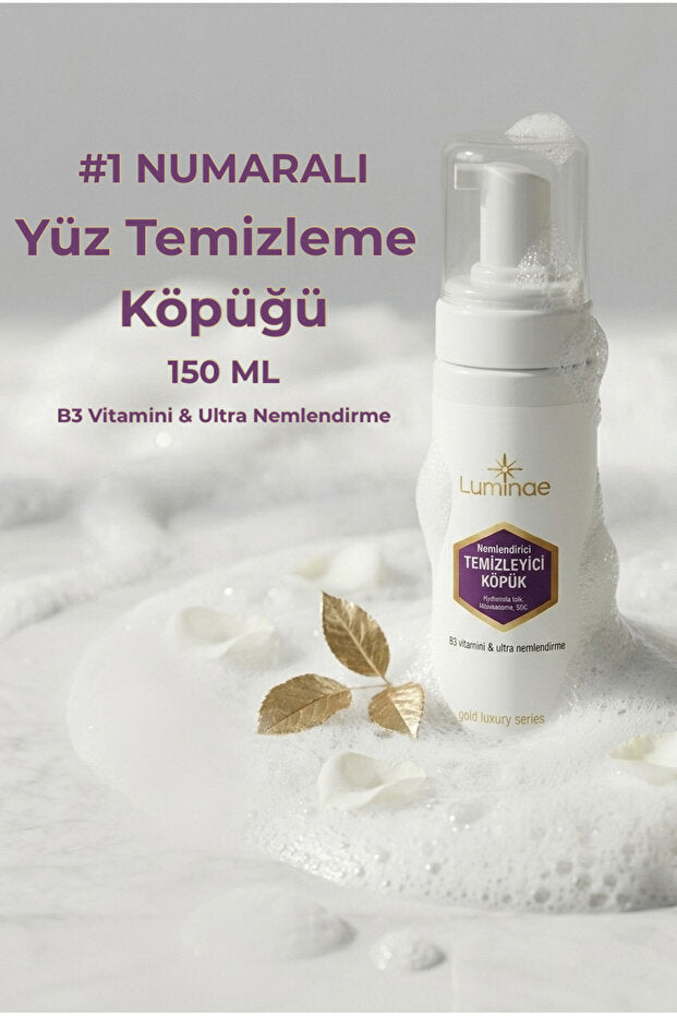 Luminae Canlandırıcı Yüz Yıkama Köpüğü Derinlemesine Temizleme Ultra Nemlendirici 150ml