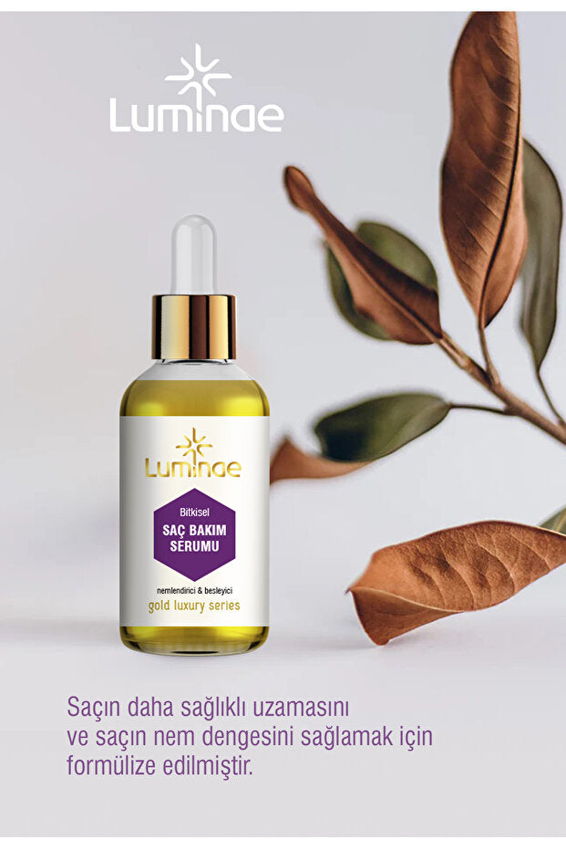 Luminae Keratin & Kolajen Saç Serumu | Dökülme Karşıtı, Hızlı Uzatma & Onarıcı Etki