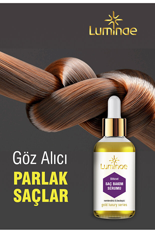 Luminae Keratin & Kolajen Saç Serumu | Dökülme Karşıtı, Hızlı Uzatma & Onarıcı Etki