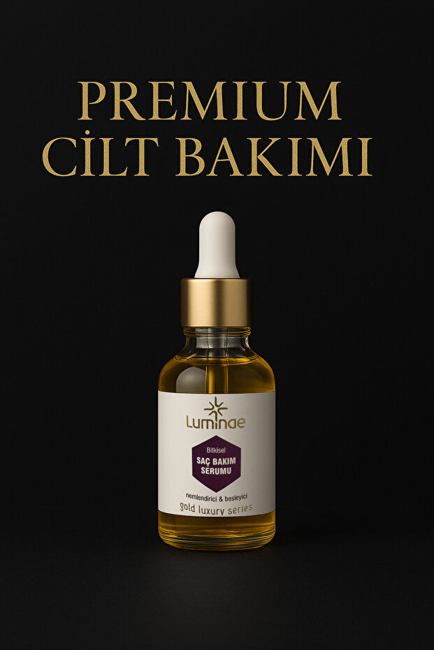 Luminae Keratin & Kolajen Saç Serumu | Dökülme Karşıtı, Hızlı Uzatma & Onarıcı Etki